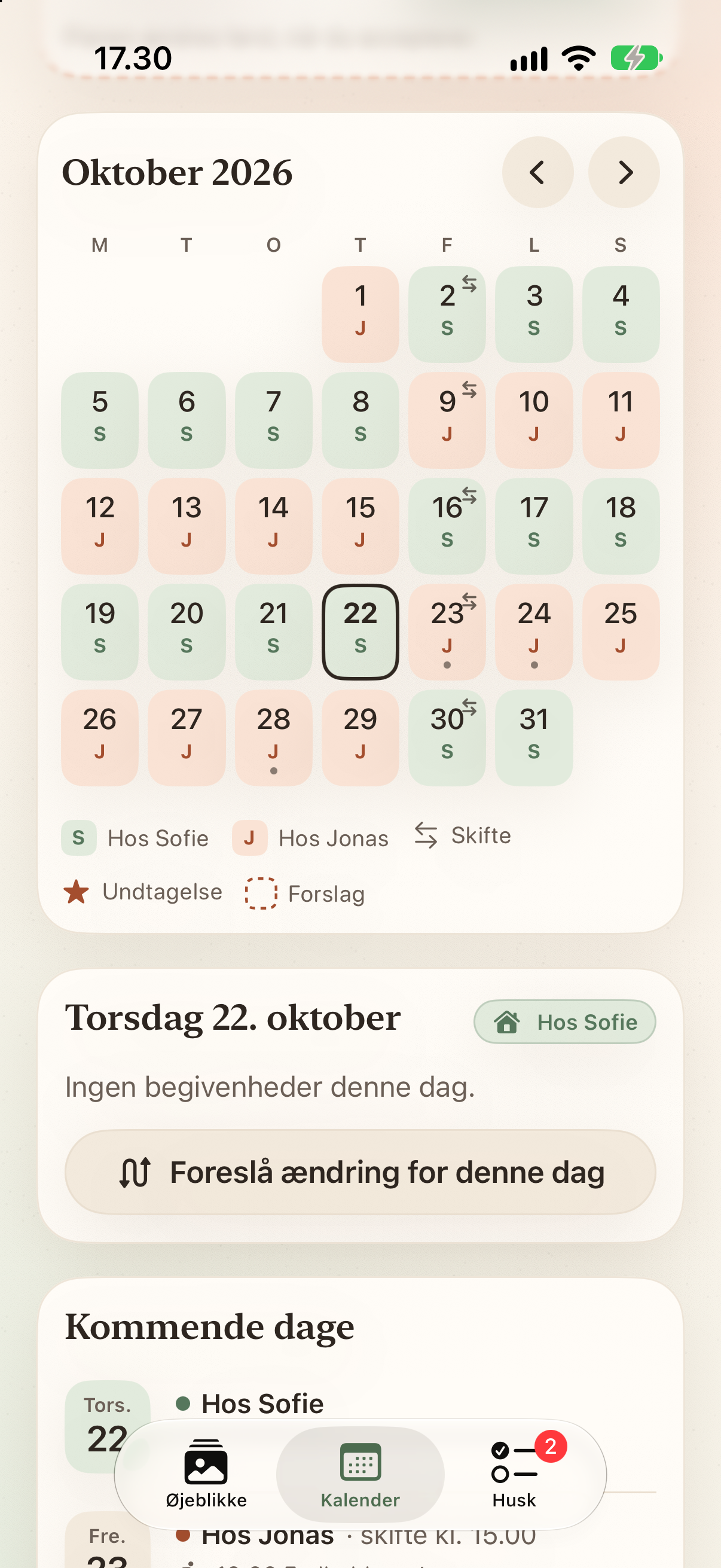Fælles kalender